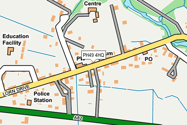 PH49 4HQ map - OS OpenMap – Local (Ordnance Survey)