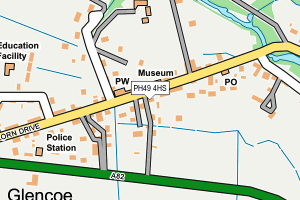 PH49 4HS map - OS OpenMap – Local (Ordnance Survey)