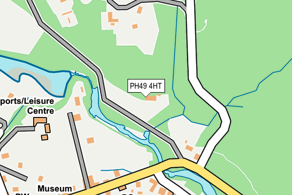 PH49 4HT map - OS OpenMap – Local (Ordnance Survey)