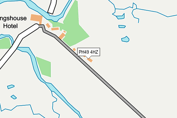 PH49 4HZ map - OS OpenMap – Local (Ordnance Survey)