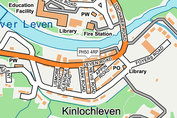 Map of LEVEN ADVENTURE LIMITED at local scale