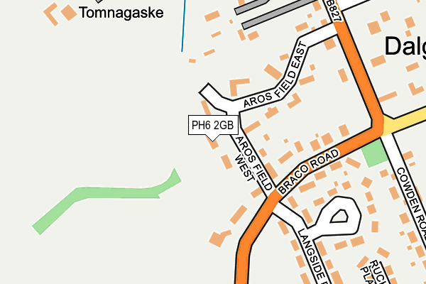 PH6 2GB map - OS OpenMap – Local (Ordnance Survey)