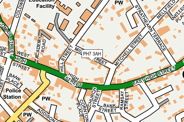 PH7 3AH map - OS OpenMap – Local (Ordnance Survey)