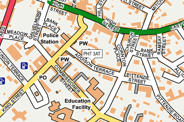 PH7 3AT map - OS OpenMap – Local (Ordnance Survey)