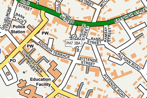 PH7 3BA map - OS OpenMap – Local (Ordnance Survey)
