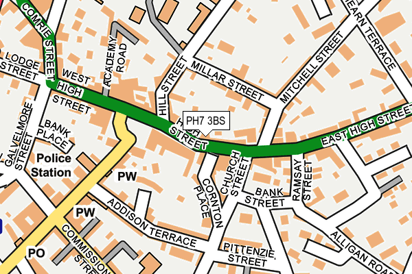 PH7 3BS map - OS OpenMap – Local (Ordnance Survey)
