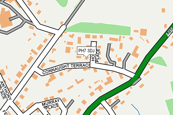 PH7 3DJ map - OS OpenMap – Local (Ordnance Survey)