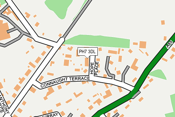 PH7 3DL map - OS OpenMap – Local (Ordnance Survey)