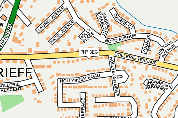 PH7 3EG map - OS OpenMap – Local (Ordnance Survey)