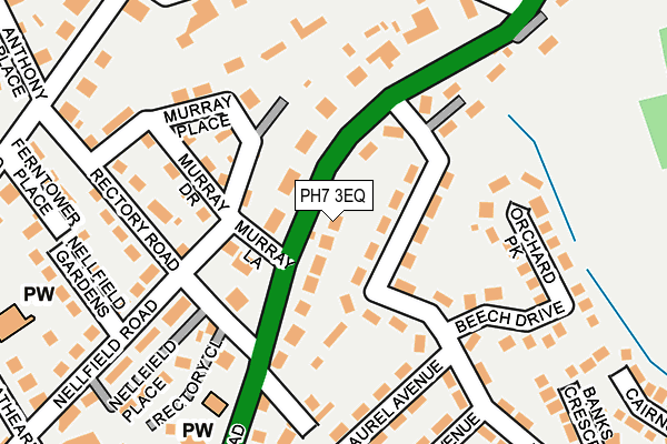 PH7 3EQ map - OS OpenMap – Local (Ordnance Survey)