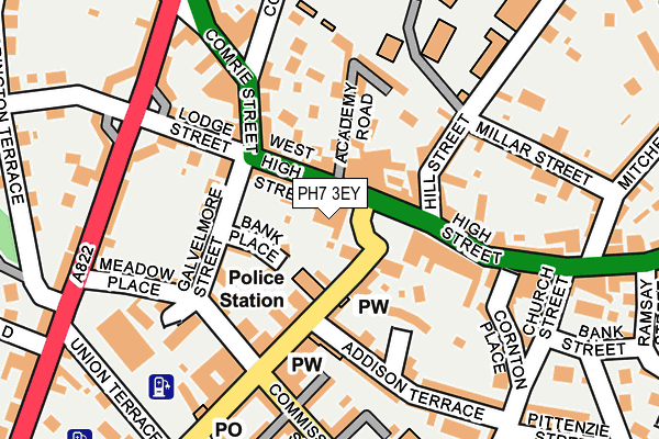 PH7 3EY map - OS OpenMap – Local (Ordnance Survey)