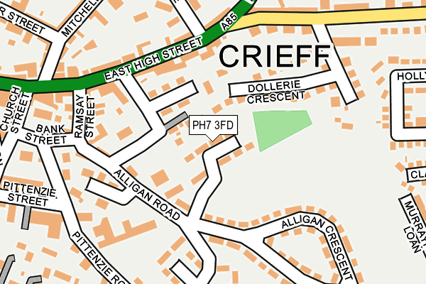 PH7 3FD map - OS OpenMap – Local (Ordnance Survey)