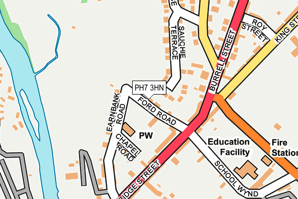 PH7 3HN map - OS OpenMap – Local (Ordnance Survey)