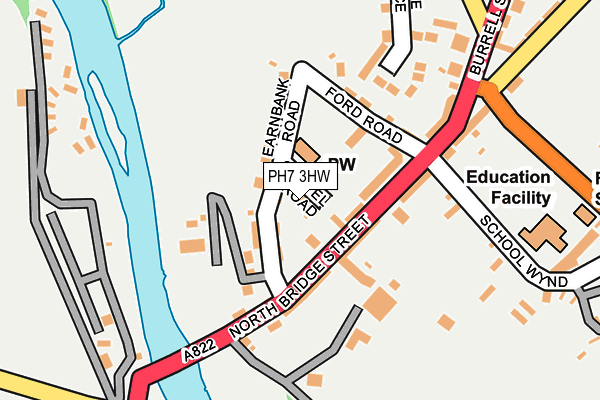 PH7 3HW map - OS OpenMap – Local (Ordnance Survey)