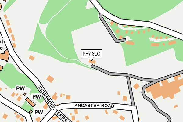 PH7 3LG map - OS OpenMap – Local (Ordnance Survey)