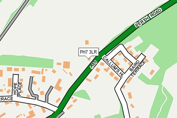 PH7 3LR map - OS OpenMap – Local (Ordnance Survey)