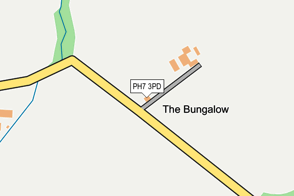 PH7 3PD map - OS OpenMap – Local (Ordnance Survey)