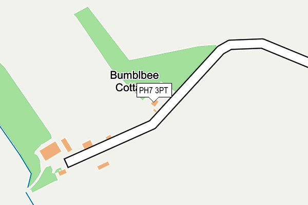 PH7 3PT map - OS OpenMap – Local (Ordnance Survey)