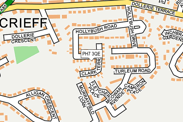 PH7 3QE map - OS OpenMap – Local (Ordnance Survey)
