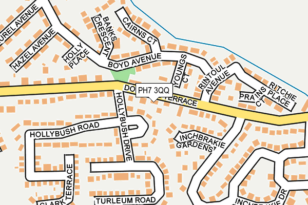 PH7 3QQ map - OS OpenMap – Local (Ordnance Survey)
