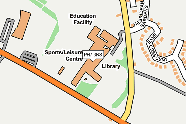 PH7 3RS map - OS OpenMap – Local (Ordnance Survey)