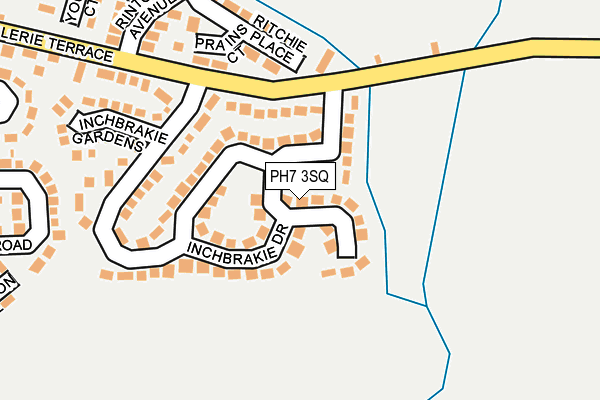 PH7 3SQ map - OS OpenMap – Local (Ordnance Survey)