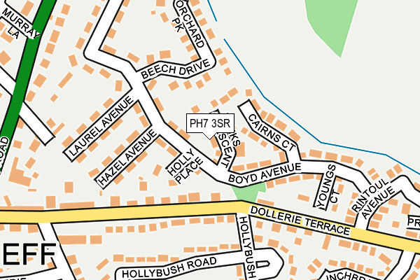 PH7 3SR map - OS OpenMap – Local (Ordnance Survey)