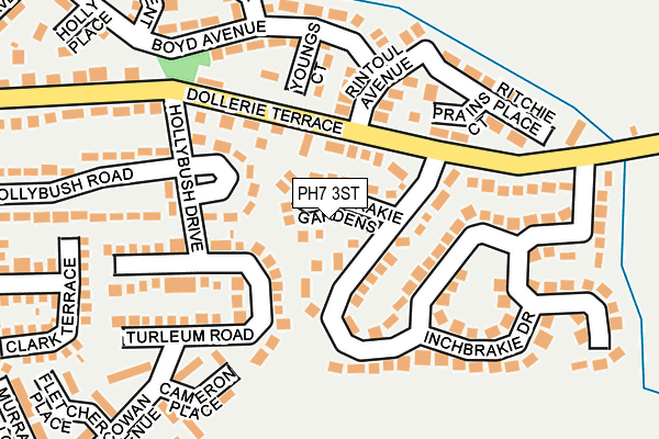PH7 3ST map - OS OpenMap – Local (Ordnance Survey)