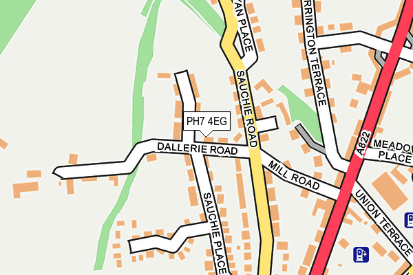 PH7 4EG map - OS OpenMap – Local (Ordnance Survey)