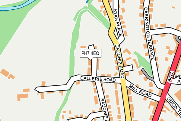 PH7 4EQ map - OS OpenMap – Local (Ordnance Survey)