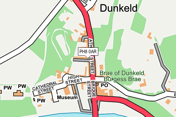 Map of THE NAKED SHEEP LIMITED at local scale