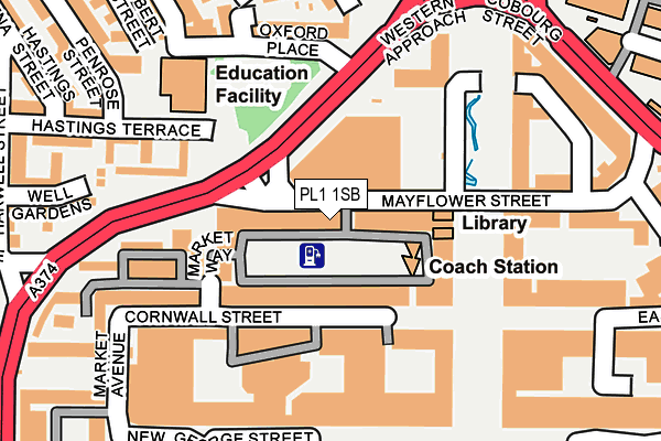 Map of GALA POOLS LIMITED at local scale