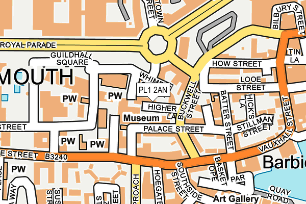 Map of FRUITION FOR CORNWALL LTD at local scale