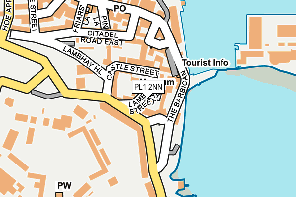 Map of ABBELLA JONES LTD at local scale