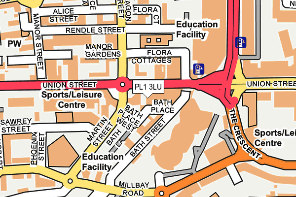 Map of DEPO VENUE GROUP LIMITED at local scale