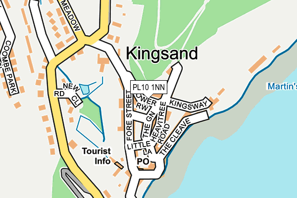 PL10 1NN map - OS OpenMap – Local (Ordnance Survey)