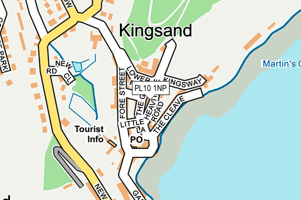 PL10 1NP map - OS OpenMap – Local (Ordnance Survey)