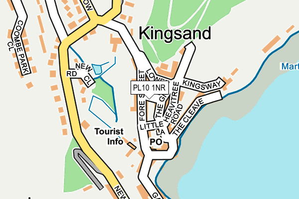 PL10 1NR map - OS OpenMap – Local (Ordnance Survey)