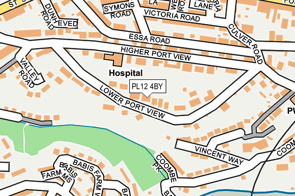 Map of HARPERS HEALTH LTD at local scale
