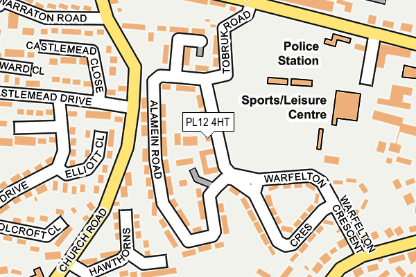 PL12 4HT map - OS OpenMap – Local (Ordnance Survey)