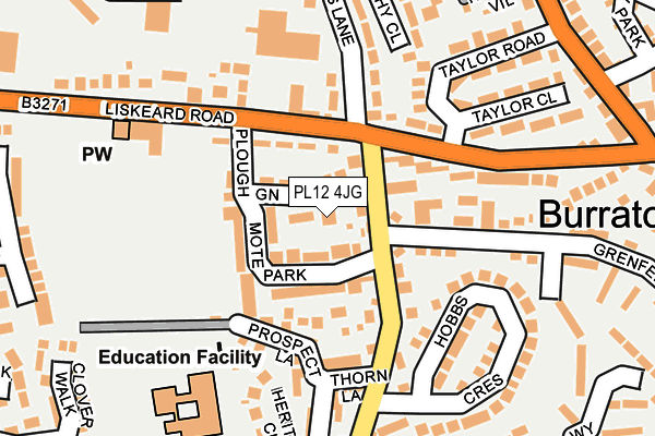 Map of 6 DEGREES SPORT LTD at local scale