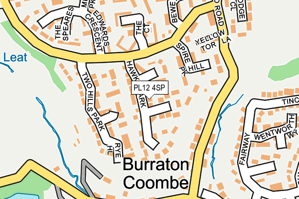 PL12 4SP map - OS OpenMap – Local (Ordnance Survey)