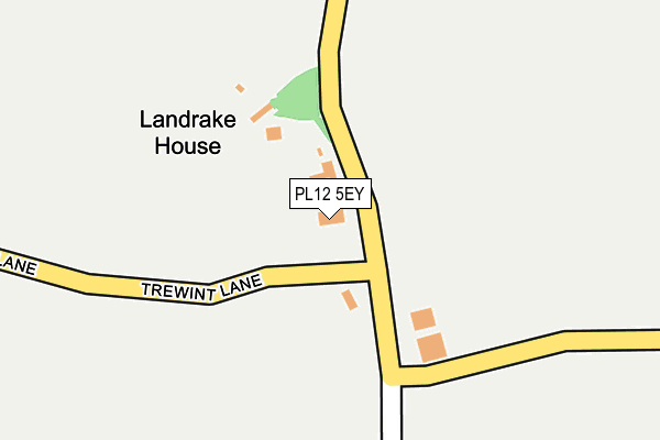 PL12 5EY map - OS OpenMap – Local (Ordnance Survey)