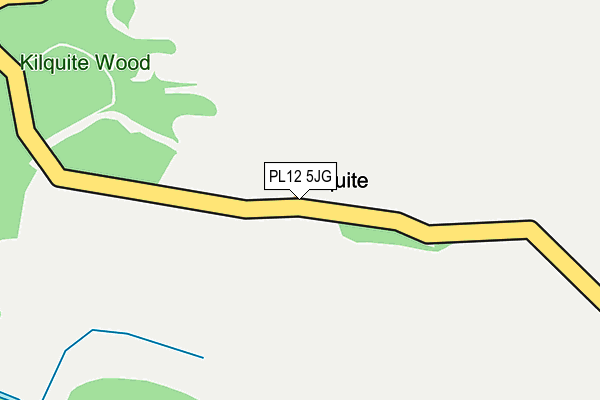 PL12 5JG map - OS OpenMap – Local (Ordnance Survey)