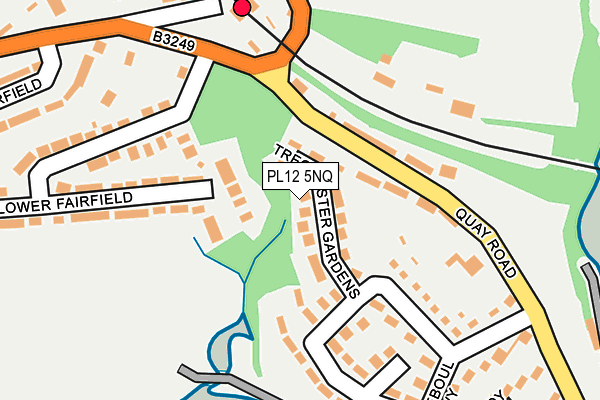 PL12 5NQ map - OS OpenMap – Local (Ordnance Survey)