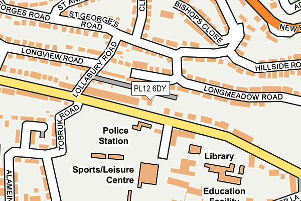 Map of SBC CONSTRUCTION LTD at local scale