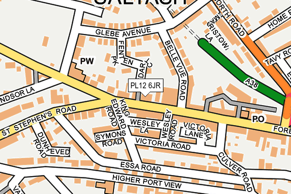 Map of KJ PIKE LTD at local scale