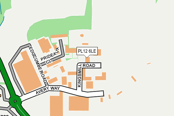 Map of WAVE SERVICES (SW) LTD at local scale