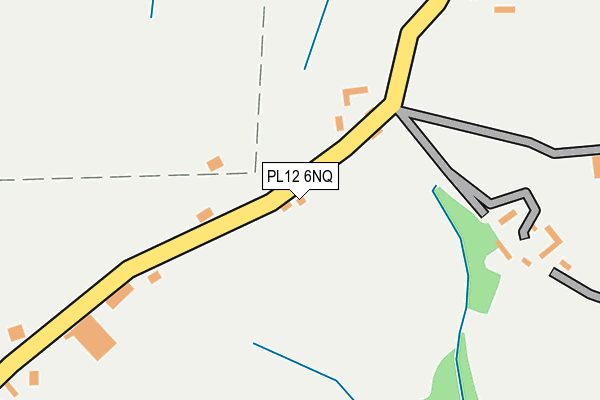 PL12 6NQ map - OS OpenMap – Local (Ordnance Survey)