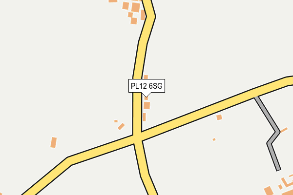 PL12 6SG map - OS OpenMap – Local (Ordnance Survey)